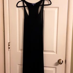 Long black summer dress